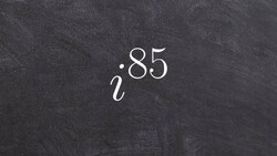 Tutorial - Simplifying an imaginary given to a higher power ex 6, i^85 Instructional Video