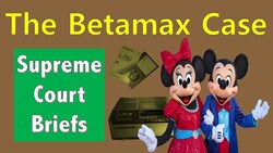 Why YouTube Can Exist | Sony v. Universal Instructional Video