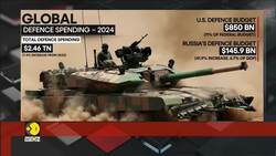 Donald Trump proposes halving US, China & Russia military budgets News Clip