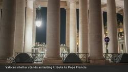 Rome’s homeless honour Pope Francis at the shelter he founded News Clip