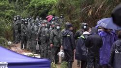 CLEAN : FILE: China Eastern plane crash site News Clip