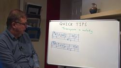 Transposing a Melody into Another Key - Music Theory Instructional Video