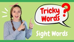 Tricky Words - Learn to Read - Sight Words Practice 3 Instructional Video