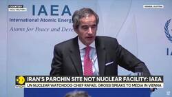 UN Nuclear Watchdog Chief Rafael Grossi Speaks To Media In Vienna News Clip