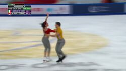 Italy's Guignard and Fabbri lead after rhythm dance at Cup of China News Clip