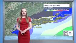 Hot and humid, with chance of late storm on Sunday for Long Island News Clip