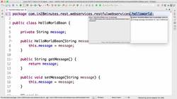 Master Java Web Services and REST API with Spring Boot- Step 07 - Creating User Bean and User Service Instructional Video