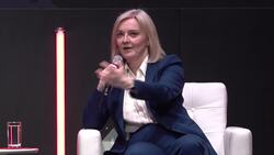 Liz Truss speaks at CheatCode Bitcoin conference in Bedford News Clip