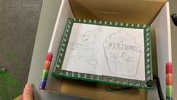 Musical Birthday Box VIDEO 1 w/2 x Arduino Nano, 6 x SN74HC595, 2 x Universal Prototype Board, Passive Buzzer & 48 LEDs Instructional Video