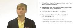 Review Under the Federal Arbitration Act Instructional Video