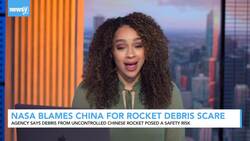NASA Criticizes China Over Handling Of Rocket News Clip