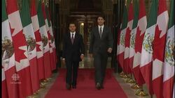 Mexican President meets with Justin Trudeau in Canada News Clip