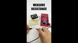 How to Measure Resistance with a Multimeter Instructional Video