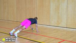 Throwing & Catching - Roll & catch off the wall Instructional Video