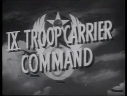 D-Day landings, US troops live in transport crates, German fortification. Stock Footage