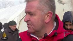 Refugees brace for harsh winter on Bosnia-Croatia border News Clip