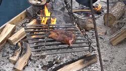 Camping Food Stock Footage