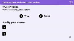 Introducing the text and author of 'Mirror' Instructional Video