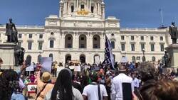 Black Lives Matter protest at Minnesota state capitol News Clip