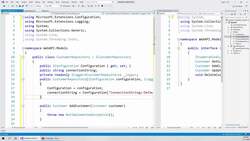 ASP.NET 6.0 - Build Hands-On Web Projects - Create a Customer Repository Instructional Video