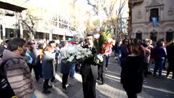 CLEAN : Dozens of Argentinians pay tribute to dead musician Marciano Cantero News Clip