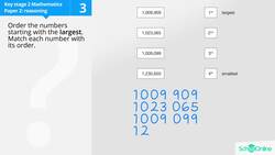KS2 Primary Maths Age 13-17 - Number and Place Value: Ordering Numbers - Explained Instructional Video