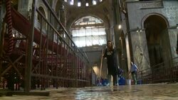 CLEAN : Venice: concern for St Mark's Basilica damaged by an unprecedented high tide News Clip