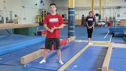 How to Do a Balance Beam Routine Instructional Video