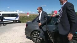 Sky News witnesses border force crackdown on migrants in Calais News Clip