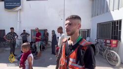 Israeli strike destroys UN school sheltering displaced in Gaza City, kills six including children News Clip