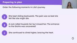 Planning part 2 of the build-up of the 'The Firework Maker's Daughter' Instructional Video