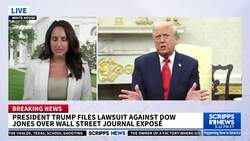 Trump sues WSJ; Bondi files request to unseal Epstein grand jury records News Clip