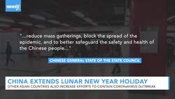 China Extends Lunar New Year In Effort To Contain Coronavirus News Clip