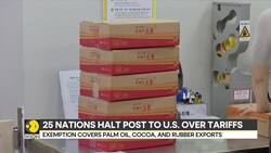 Global mail distribution hits U.S. Trade | International pushback on new duties News Clip