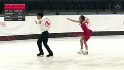 Nguyen, Giang win junior ice dance national title News Clip