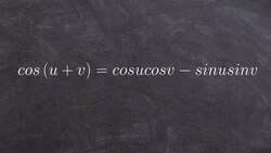 Pre-Calculus - Evaluating the cosine of an angle using the sum formula cos(11π/12) Instructional Video