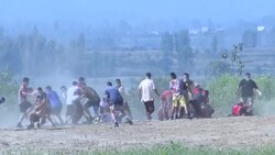 VOICED : Primer ejercicio internacional de mantenimiento de la paz en China News Clip