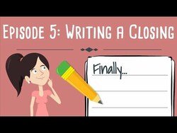 Realistic Fiction Writing for Kids Episode 5: Writing a Closing Instructional Video