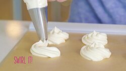 How To Make Frozen Cream Swirls Instructional Video