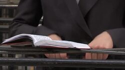 CLEAN : Hasidic Jews visiting tomb of Rabbi Nahman in Ukraine News Clip