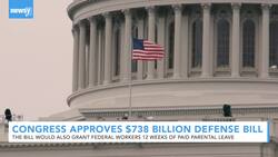 Congress Passes Massive Defense Bill That Would Create Space Force News Clip
