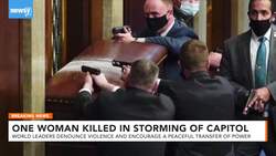 One Person Dead After Pro-Trump Extremists Storm U.S. Capitol News Clip