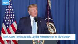 President Trump Advised Not To Self-Pardon News Clip