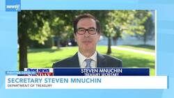 Steven Mnuchin Says Talks On Coronavirus Relief Have Stalled News Clip