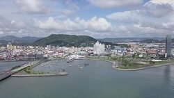 Panama Coast (Costa de Panama). Stock Footage