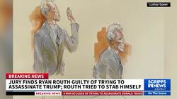 Jury finds Ryan Routh guilty of trying to assassinate Trump News Clip