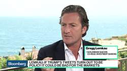 Trump Tweets as Policy Could Be Bad for Markets, Goldman's Lemkau Says News Clip