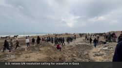 U.S. vetoes latest UN Security Council ceasefire resolution in Gaza News Clip
