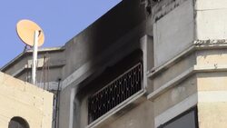 CLEAN : Gaza's firefighters ill-equipped to contain deadly blazes News Clip