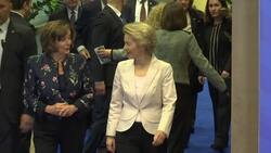 US Speaker Pelosi meets EU's von der Leyen Instructional Video
